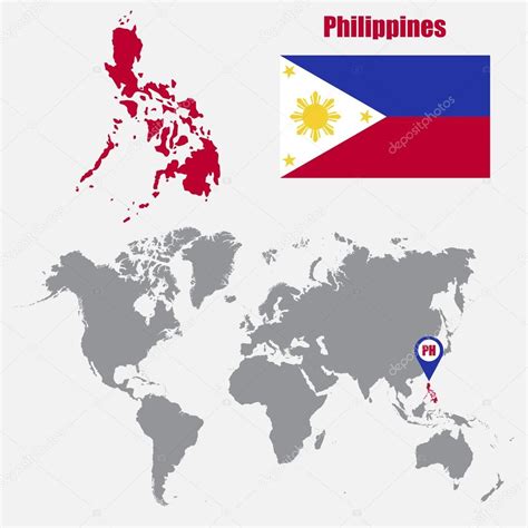 World Map Of Philippines United States Map