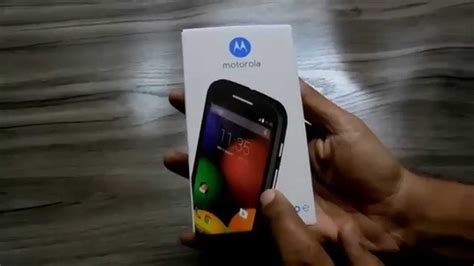 Motorola Moto E Phone Quick Unboxing Box Content Hands On YouTube