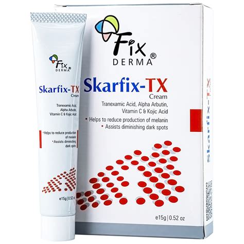 Kem Fixderma Skarfix TX Cream hỗ trợ làm mờ vết thâm nám 15g