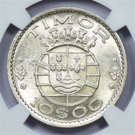 Portuguese Timor Republic Escudos Ngc Ms Catawiki