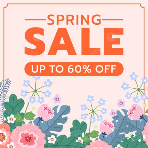 Spring Sale Template Spring Flowers Sale Template Template Download On