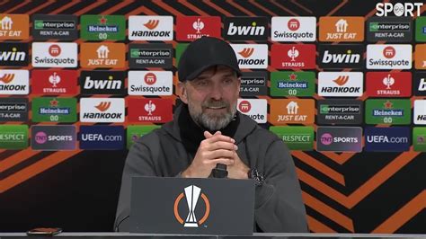 Press Conference Jurgen Klopp After Liverpool Hit Sparta For Six