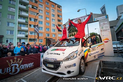 Kupec Karel Ml Kraj A Ond Ej Peugeot R Bonver Partr Rally