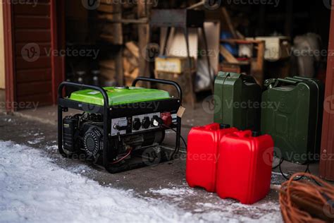 gasoline portable generator  canisters mobile backup standby