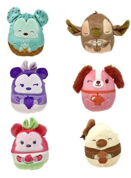 Squishmallows Plush Toys Blind Bag Scented Mystery Disney Squad