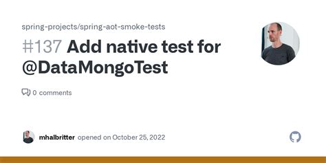 Add Native Test For Datamongotest Issue Spring Projects