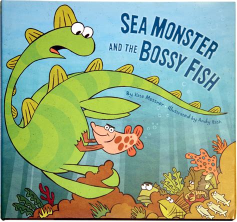 Sea Monster and the Bossy Fish — Andy Rash Illustration