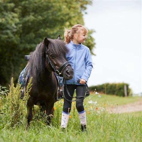 Equipage Molly ridetights til børn i sort m fuld grip