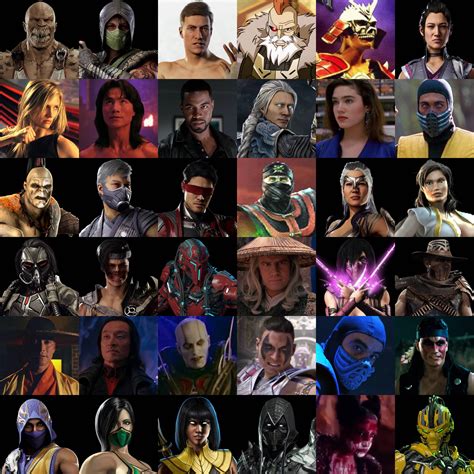 Mortal Kombat Au Roster 9122023 By Ryukanglivesagain On Deviantart