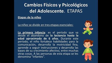 Cambios F Sicos Y Psicol Gicos En La Infancia Desarrollo Y Crecimiento