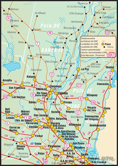 Estaciones De GNC En Argentina Rutas Y Mapas Servicios GNC