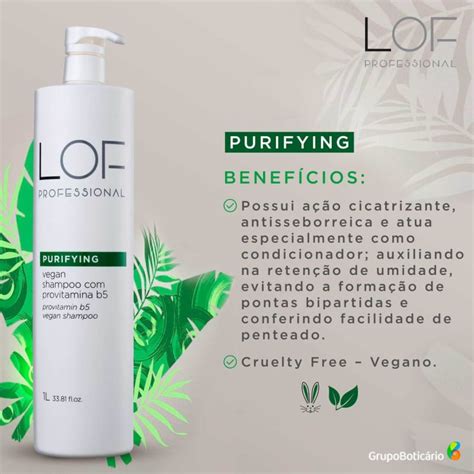 Shampoo Lof Professional Purifying Beleza Na Web