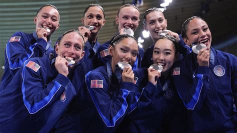 Two Washington locals help USA win first artistic swimming team medal ...