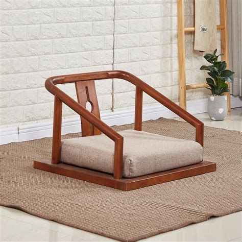 Tatami Legless Floor Zaisu Chairs Armchair Asian Furniture In