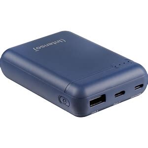 Intenso Powerbank Li Po Mah Usb C Blau At Reichelt