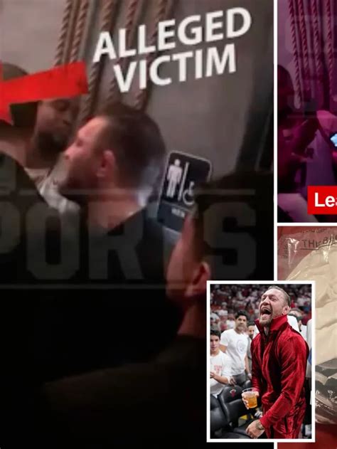 Is There A Video Of Conor Mcgregor And His Alleged Victim From The Miami Game Footage Surfaces