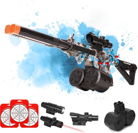 Amazon OENLOL Large Double Barrel Splatter Ball Blaster With