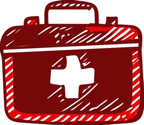 Premium Vector First Aid Kit Box Or First Aid Icon