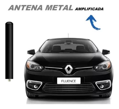 Haste Antena De Teto Curta Renault Fluence Em Metal Parcelamento Sem