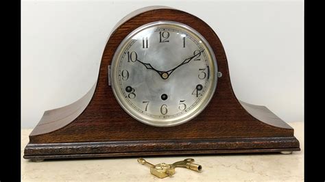 Vintage HALLER West Whitt Chime Foreign Mantel Clock Item 2034