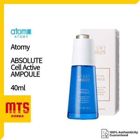 Atomy Absolute Cellactive Ampoule 40ml Shopee Malaysia