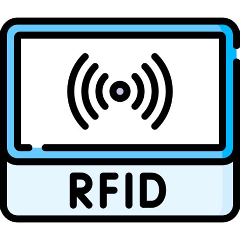 Rfid Special Lineal color icon