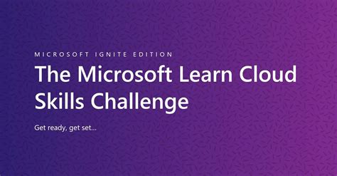 The Microsoft Learn Cloud Skills Challenge