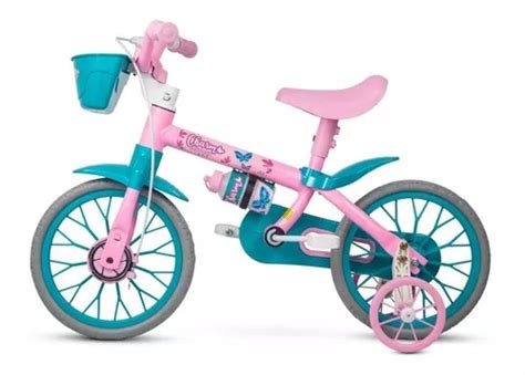 Bicicleta Infantil Infantil Nathor Aro Charm Aro Freio