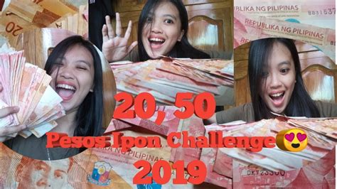 20 And 50 Pesos Ipon Challenge 2019 Vlog 2 Youtube