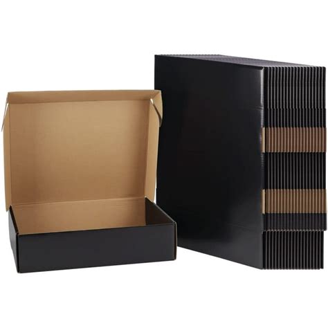 Calenzana 25 Pack 9x6x2 Shipping Boxes Small Corrugated Cardboard