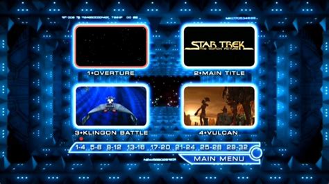 Star Trek The Motion Picture 1979 Dvd Menus