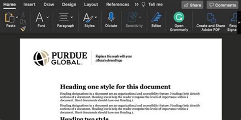 Purdue Global Brand Resources