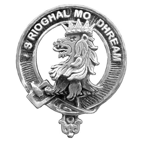 Macgregor Clan Crest Scottish Cap Badge Clan Macgregor Scottish