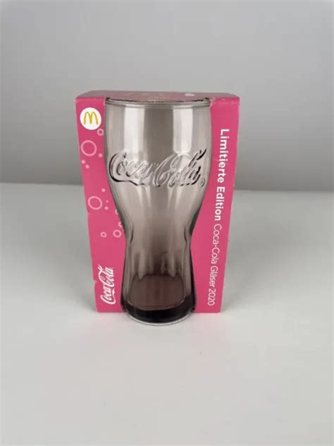 COCA COLA MC Donalds Glas Limitierte Edition 2020 Pink NEU OVP EUR