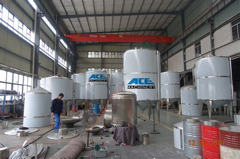 Stainless Steel Vertical Storage Tank Ace Chn