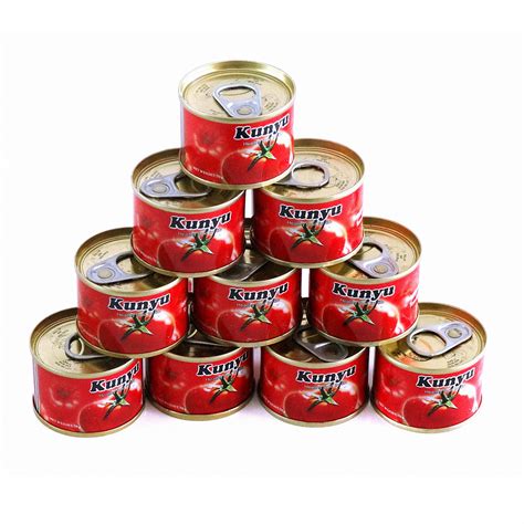 Canned Tomato Paste 70g China Kunyu Industrial Co Limited