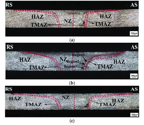 Macro Morphology Of The Weld A W1 B W2 C W3 Download