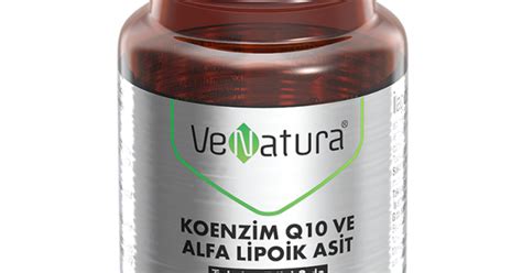 Venatura Koenzim Q Ve Alfa Lipoik Asit Kaps L