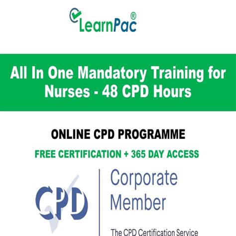 All In One Mandatory Training For Nurses 48 Online CPD Hours