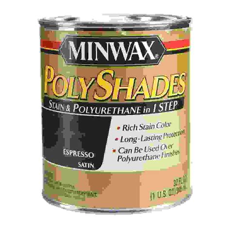 Buy Minwax Polyshades Satin Espresso Stain 946 Ml Online In Dubai