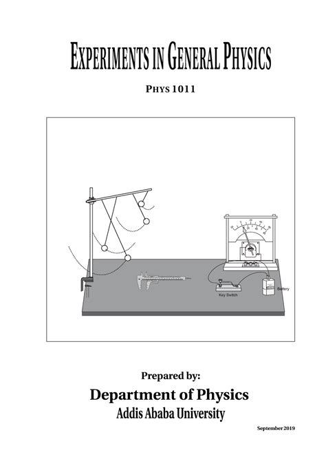 Phys Lab Manual Experiments In General Physics Phys E V