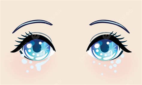 Beautiful Sad Anime Eyes