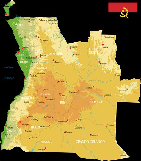 Mapas De Angola El Pa S M S Caro De Frica