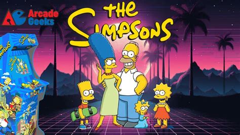 The Simpsons The Arcade Game Arcade Geeks Arcade Machines Youtube