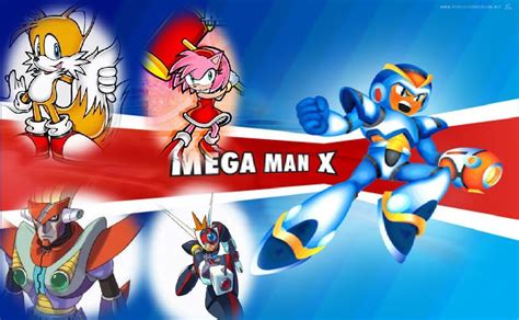 Team X Megaman And Sonic The Hedgehog Fan Art Fanpop