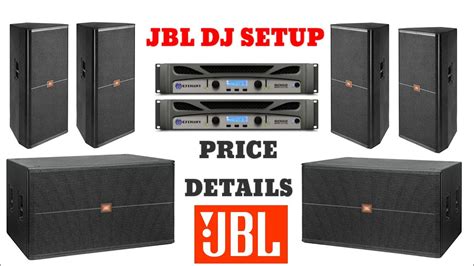 Jbl Dj Setup Price Details Original Jbl Dj Setup Youtube