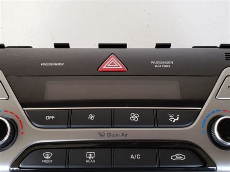 Hyundai Elantra Climate Control Panel Temperature Unit A C Heater