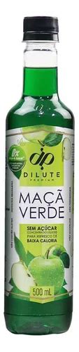 Xarope Dilute Para Drinks Ma A Verde Sem A Car Ml Parcelamento