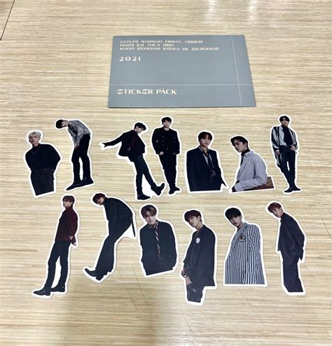 Wts Seventeen Season Greetings Stickers Postcard Set Hobbies