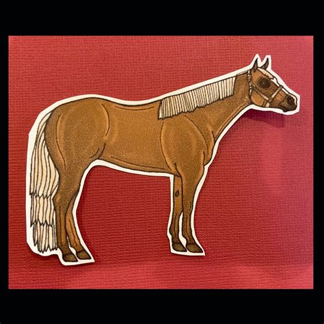 Horse Stickers Stock horse breeds stickers for journals | Etsy